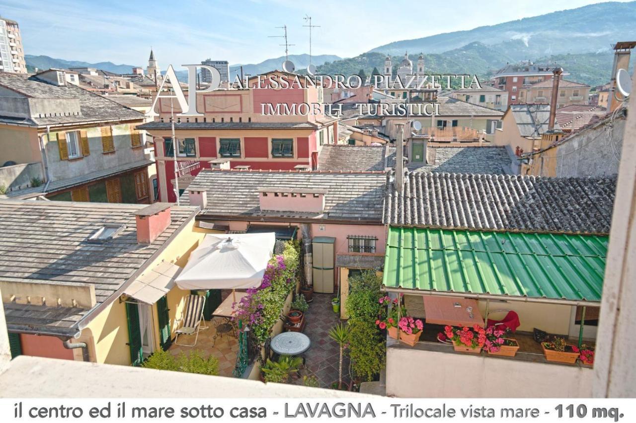 Apartamento Il Centro Ed Il Mare Sotto Casa Lavagna Exterior foto